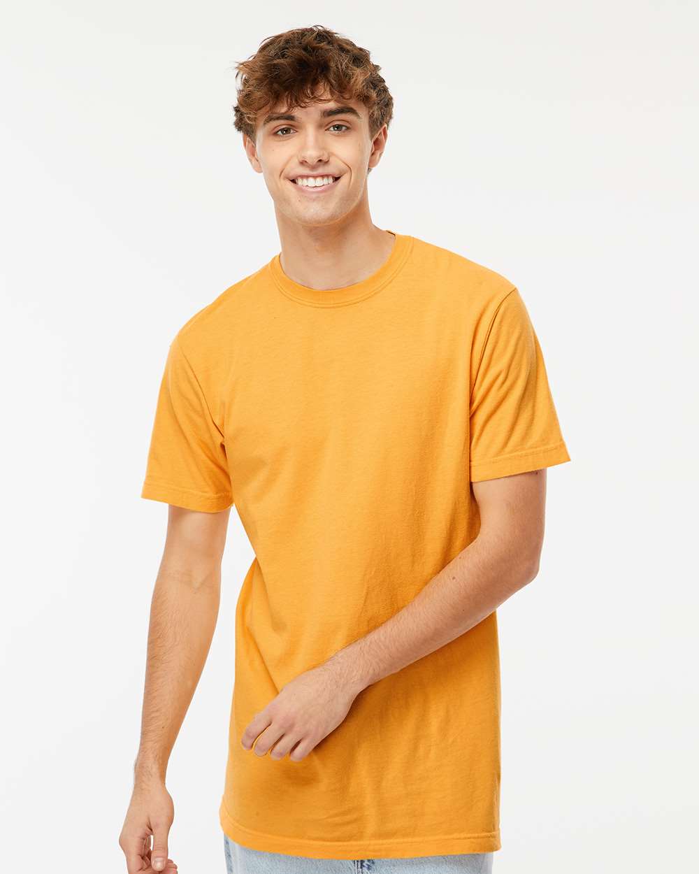 Unisex Vintage Garment-Dyed T-Shirt – 6500M – Citrus
