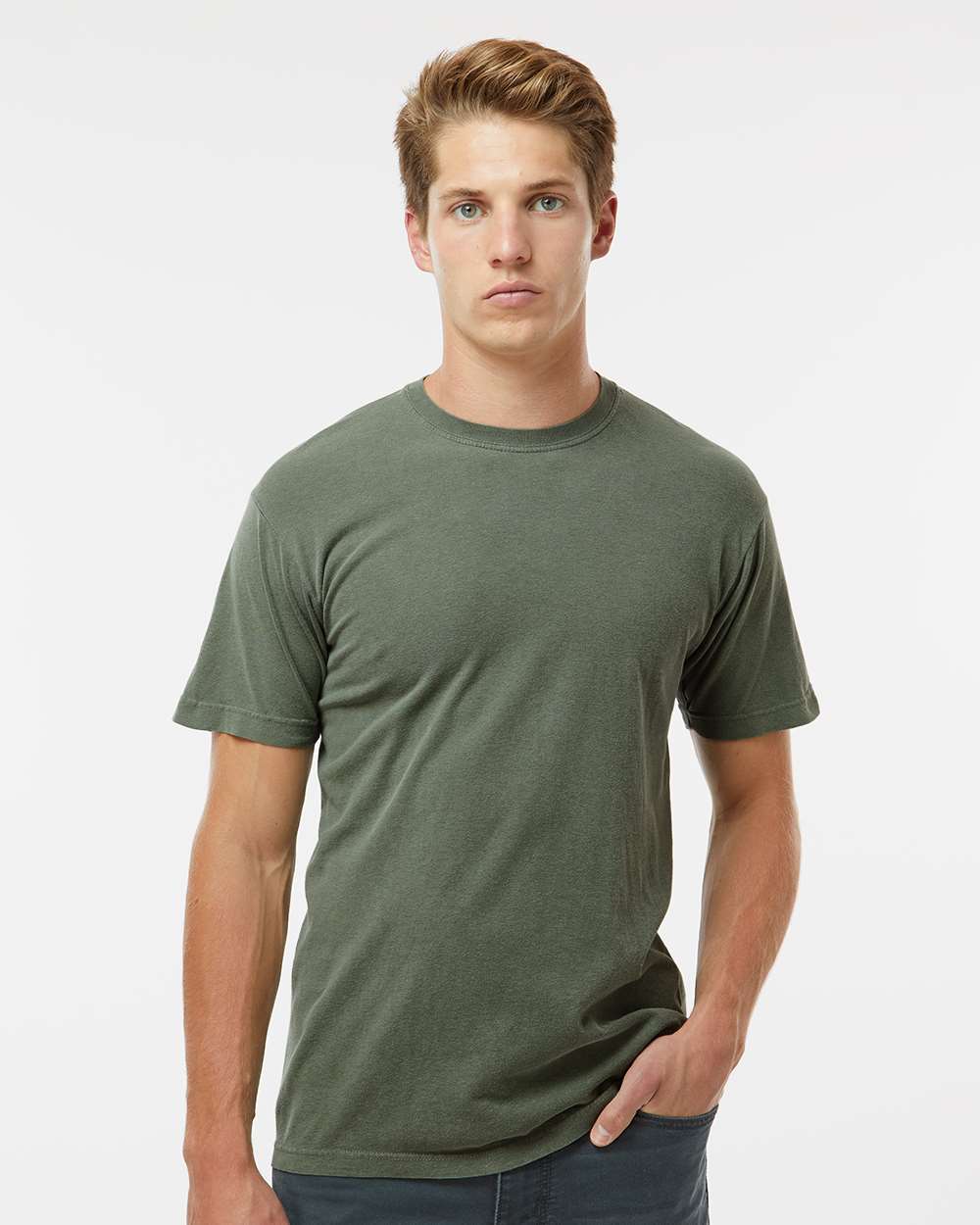 Unisex Vintage Garment-Dyed T-Shirt – 6500M – Monterey Sage