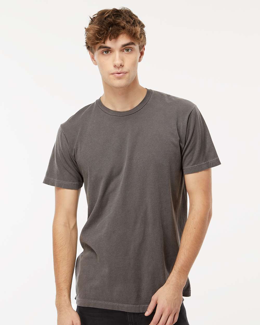 Unisex Vintage Garment-Dyed T-Shirt – 6500M – Pepper