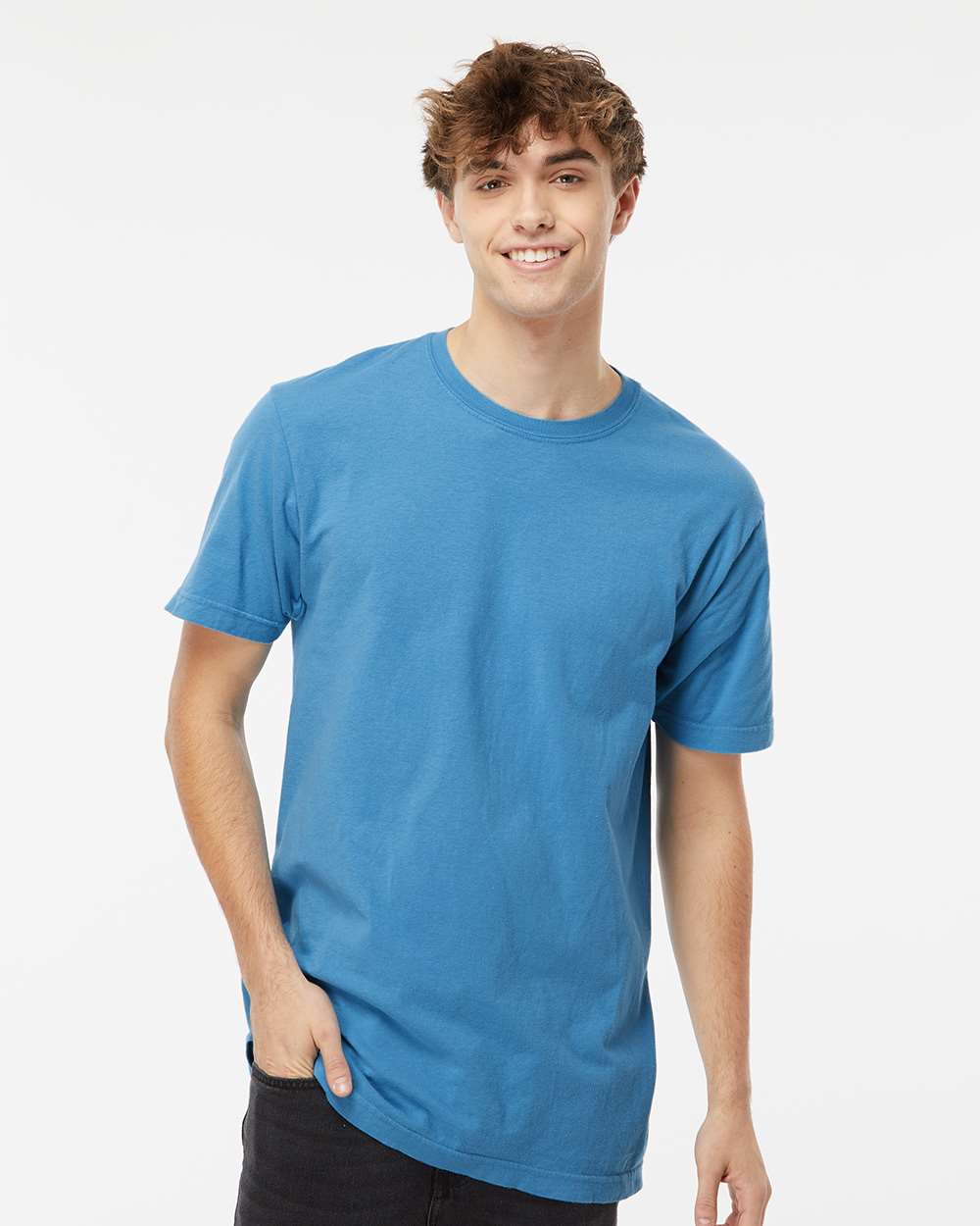 Unisex Vintage Garment-Dyed T-Shirt – 6500M – Royal Caribe