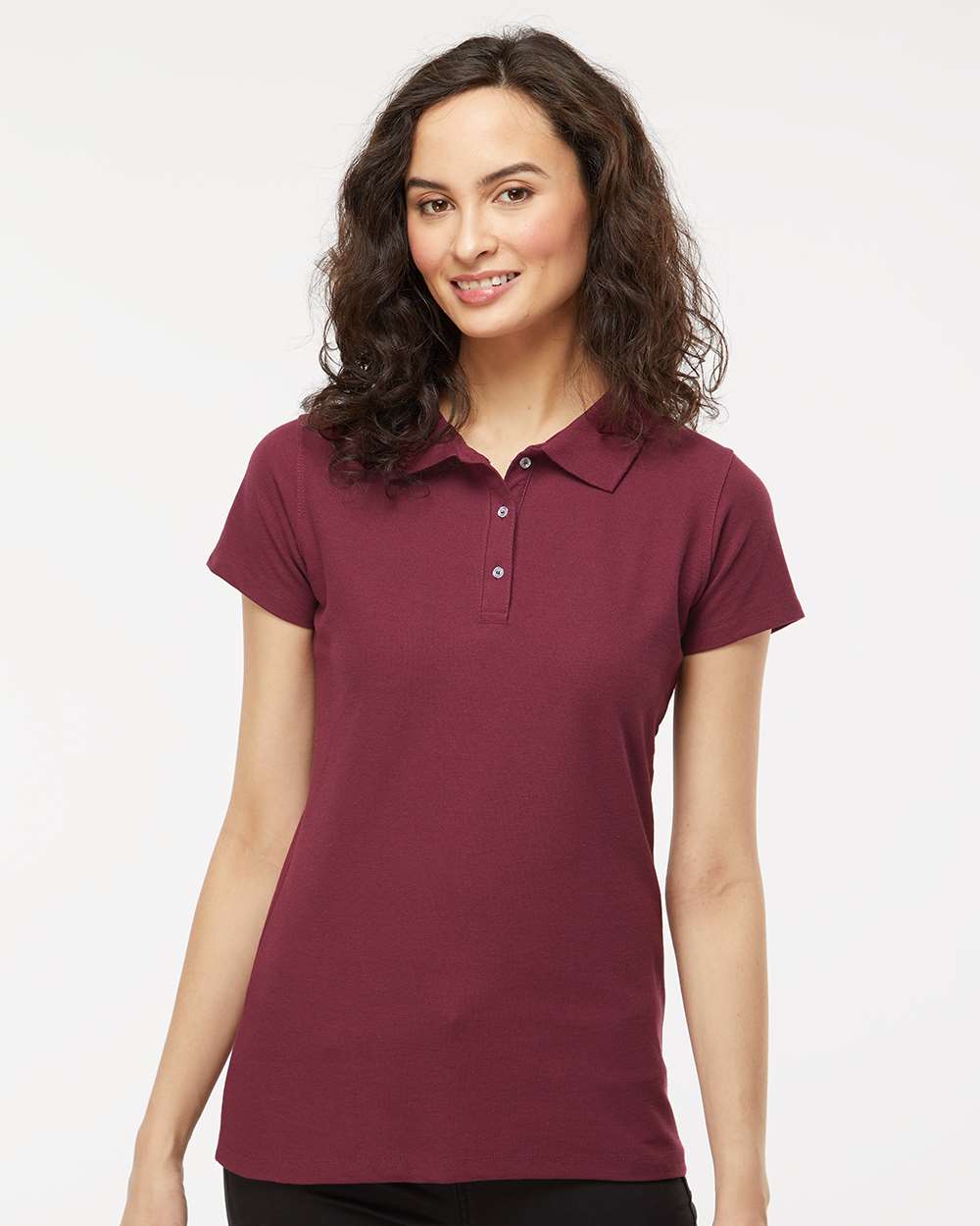 Women's Soft Touch Polo – 7007 – Maroon