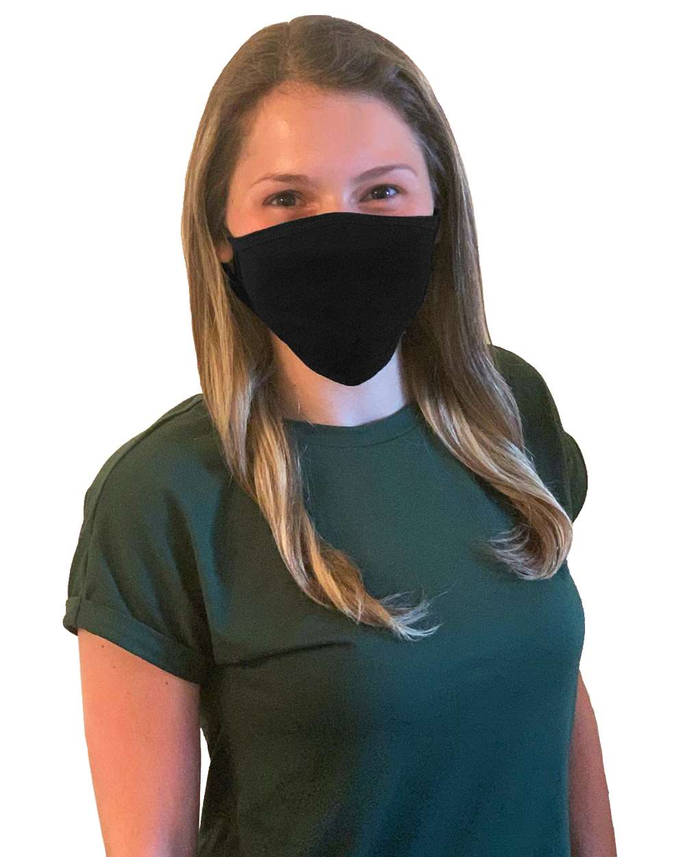 100% Cotton Antimicrobial Triple Layer Adjustable Mask – 1004