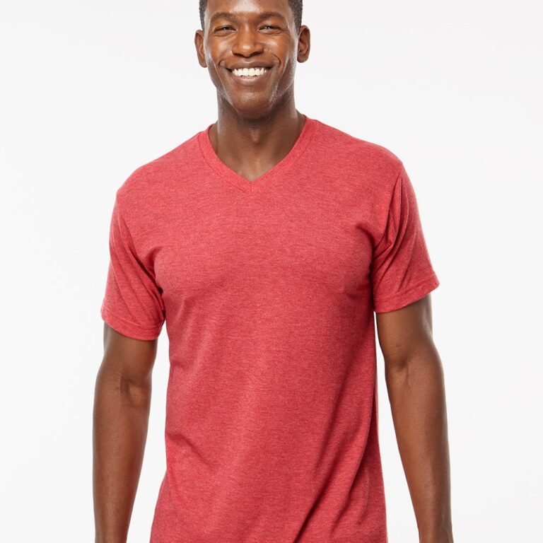 Deluxe Blend V-Neck T-Shirt – 3543