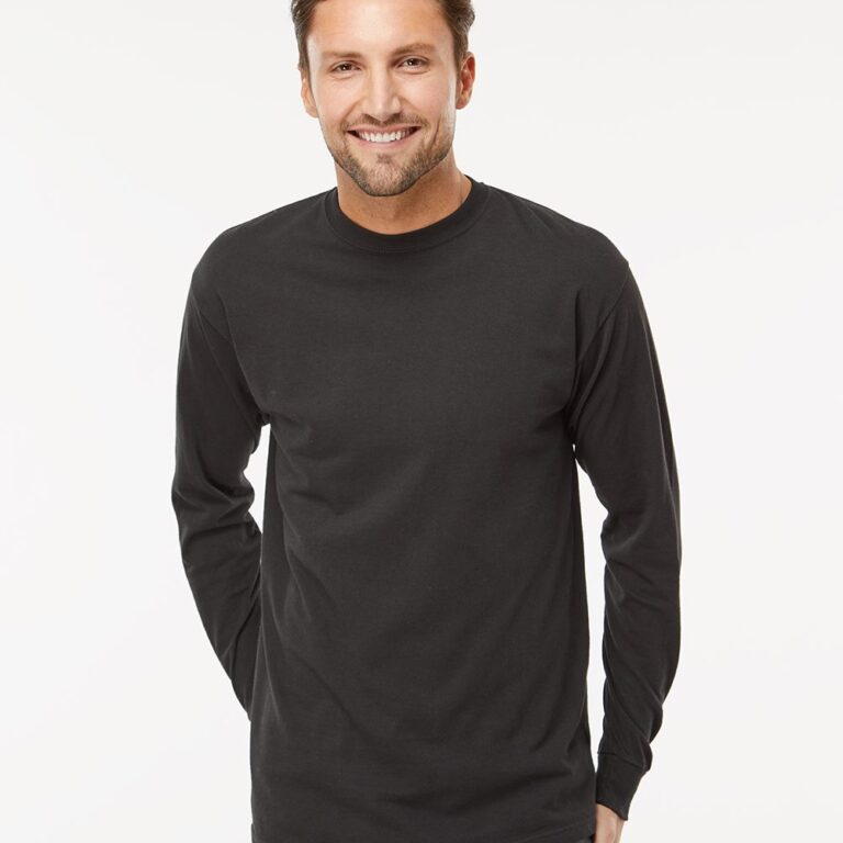 Unisex Gold Soft Touch Long Sleeve T-Shirt – 4820