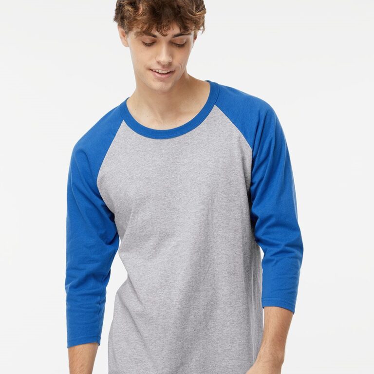 Raglan Three-Quarter Sleeve Baseball T-Shirt – 5540
