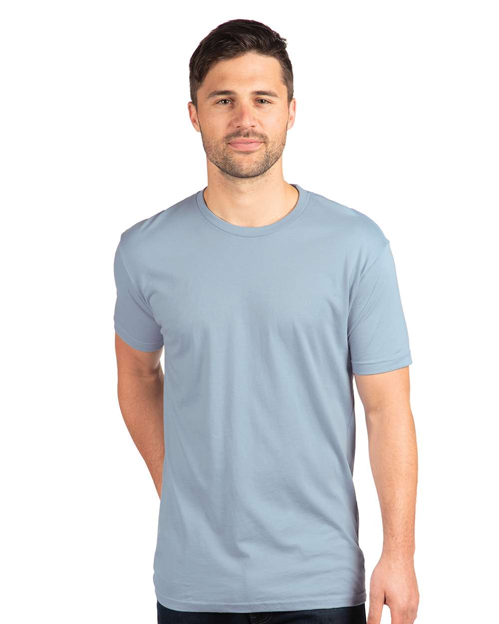 Unisex Cotton Tee – 3600 – Stonewash Denim