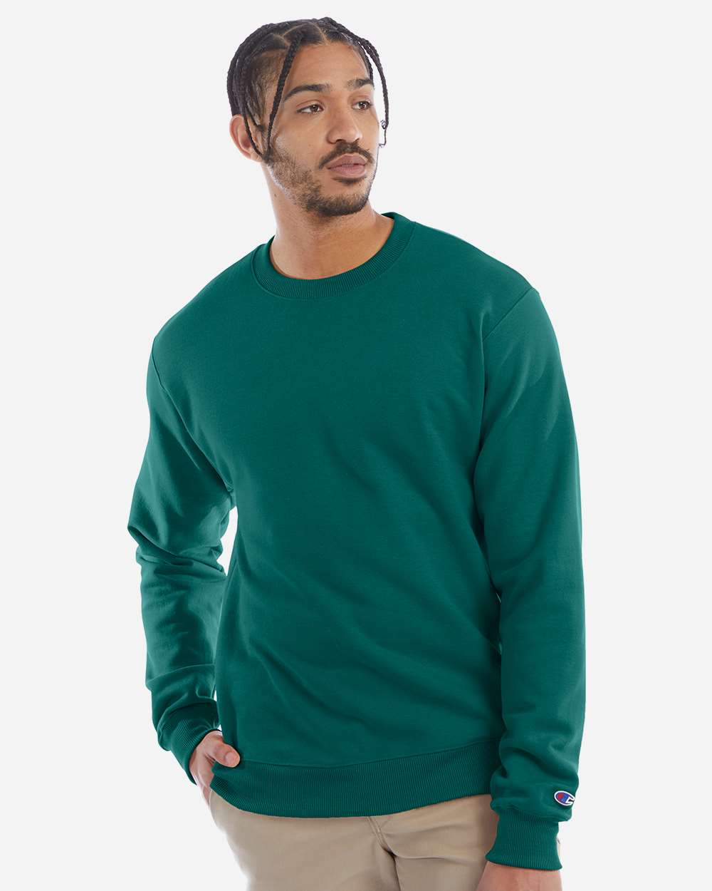 Unisex Powerblend® Crewneck Sweatshirt – S600 – Emerald Green