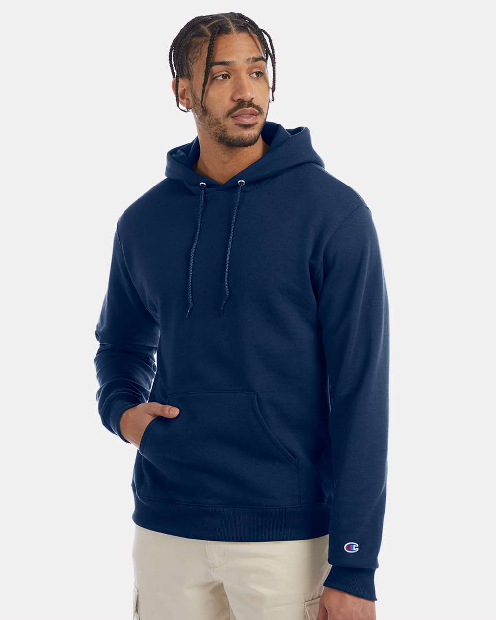 Unisex Powerblend® Hooded Sweatshirt – S700 – Late Night Blue