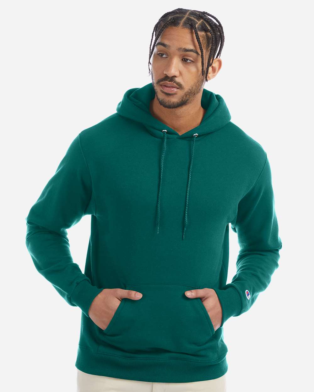 Unisex Powerblend® Hooded Sweatshirt – S700 – Emerald Green