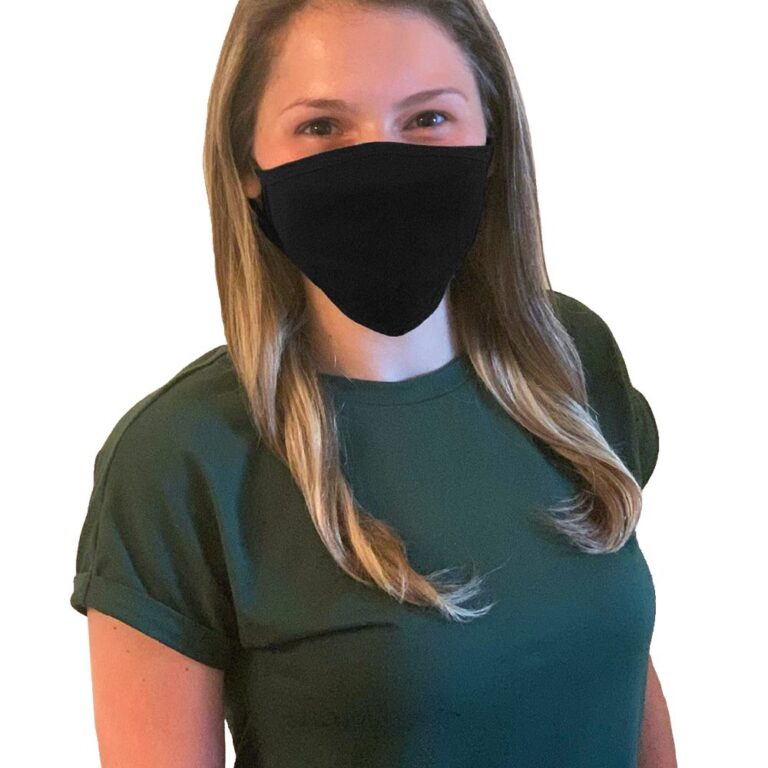 100% Cotton Antimicrobial Triple Layer Adjustable Mask – 1004